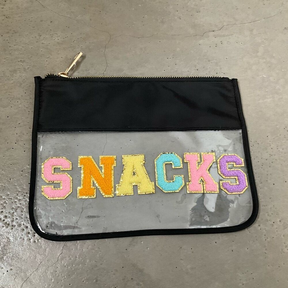 Snacks Clear Bag